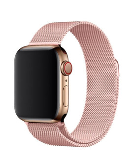 Ремешок Milanese Loop для Apple Watch 42/44 mm розовый, изображение 1