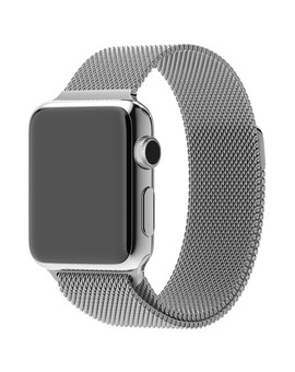 Ремешок Milanese Loop для Apple Watch 42/44 mm серебристый, изображение 1